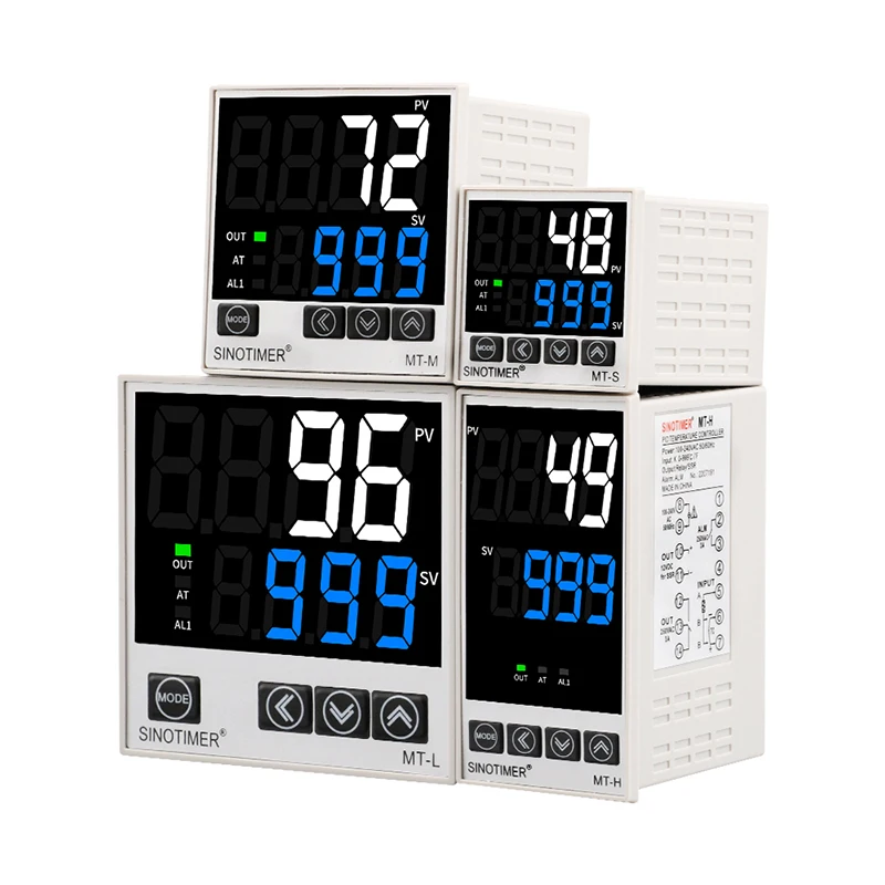 Imagem -02 - Controlador de Temperatura Digital Pid Termostato para Aquecimento Arrefecimento Instrumento Termocontrole Relé Saída de Tensão Doméstico Novo
