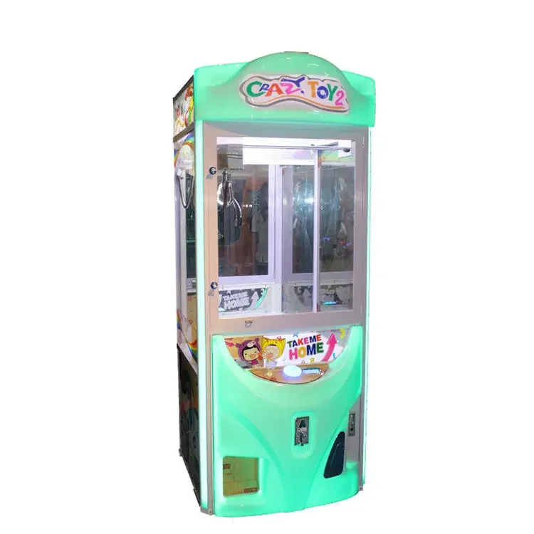 Neofuns indoor amusement park coin operated game machine claw machine crazy toys 2 claw crane machine sale uk