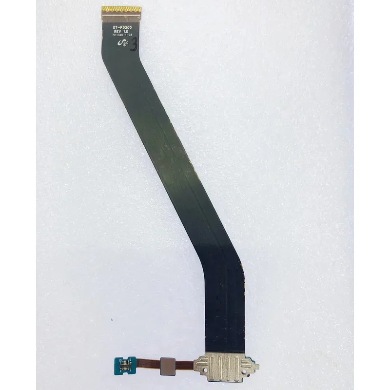 USB Charging Port Connector Microphone Flex Cable For Samsung Galaxy Tab 3 P5200 P5210