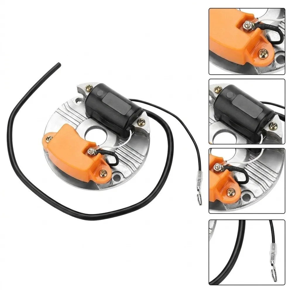 /Ignition /Coil /Replacement For 070 090 Chainsaw Models 1106 400 0705 1106 404 3210 Spark Generator Stator Regulator Parts Acce
