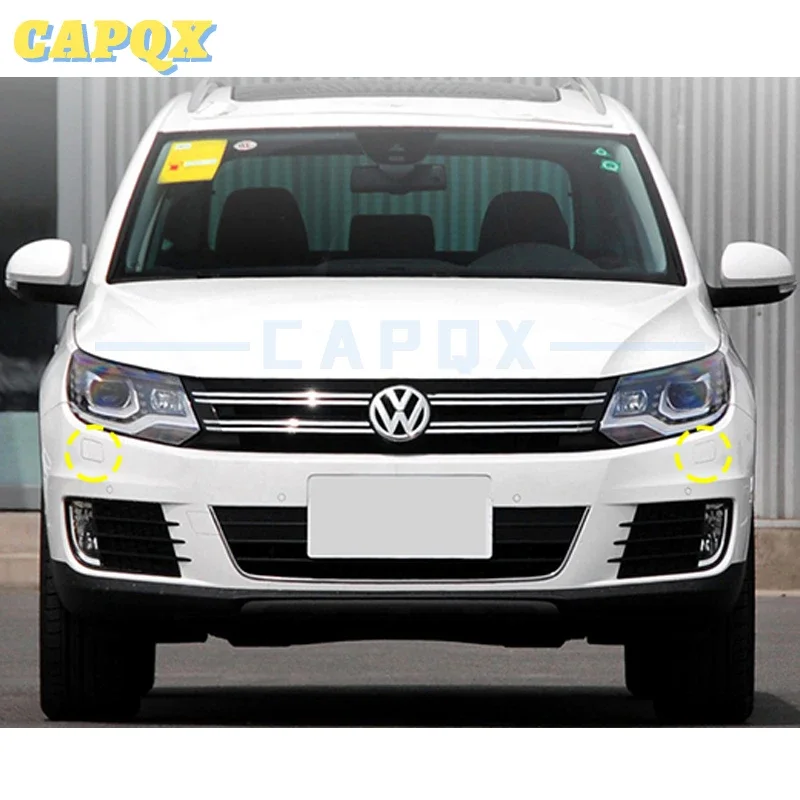 For Volkswagen Tiguan  2010 11 12 13 14 15 16 Front Bumper Headlight Washer Spray Nozzle Cover Headlamp Washer Jet