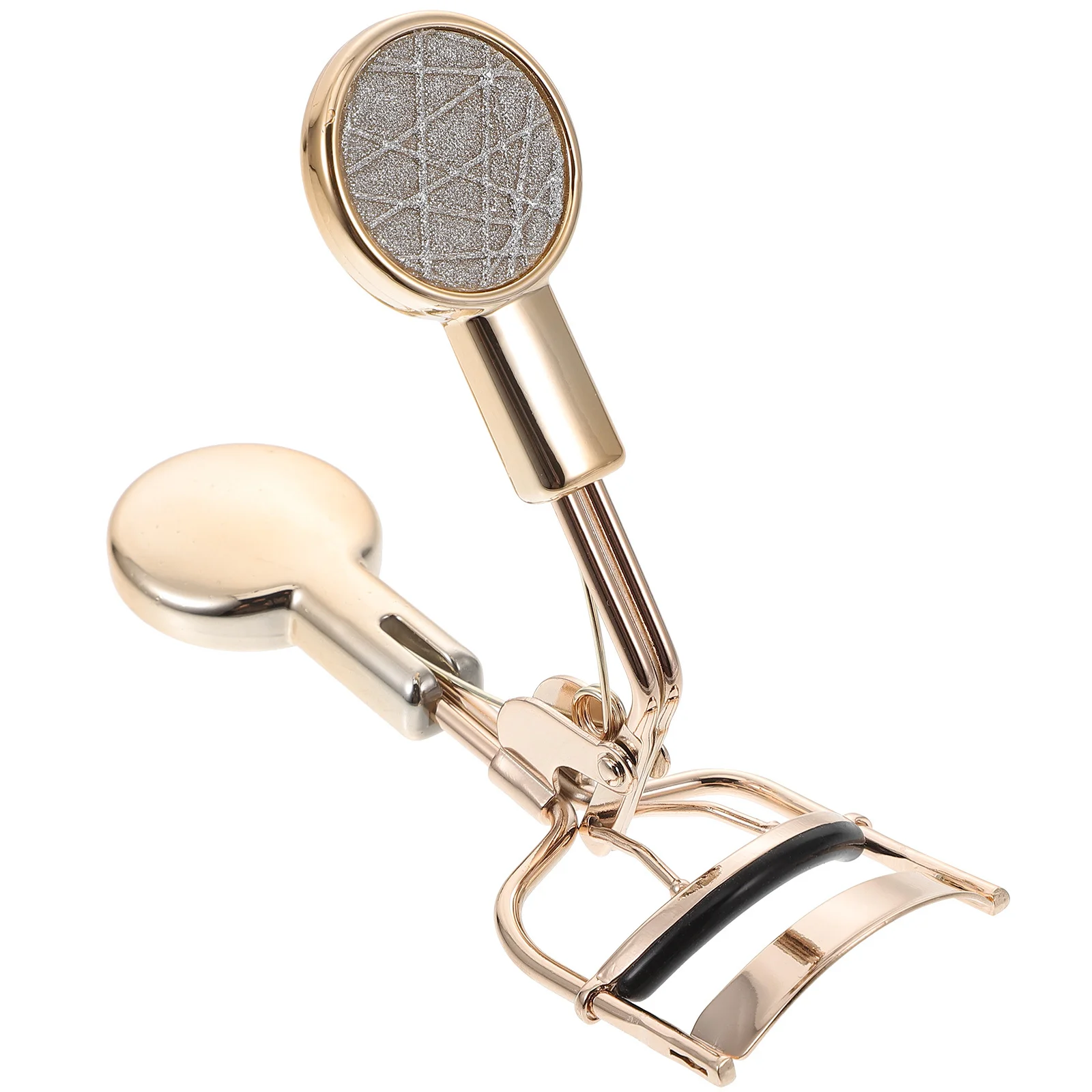

Glitter Design Eyelash Curler Premium Metal Build Strong Hold Non-Slip Lash Curling Clips for Flawless Makeup