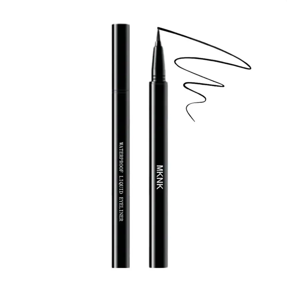 Eyeliner fin anti-décoloration, imperméable et résistant à la transpiration, imperméable et anti-transpiration, lisse et recharge d'éponge à séchage rapide, 1 à 5 pièces