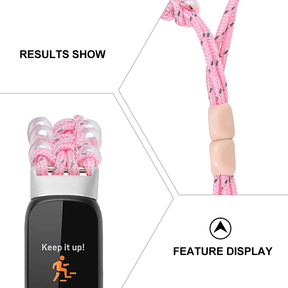 

Pearl Watchband Comfortable Long-Lasting Replacement Compatible Smart Watch Strap Fashion Stylish Bracelet