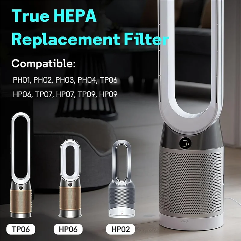 

RM-True HEPA + замена угольного фильтра для Dyson PH01 PH02 PH03 HP06 TP06 HP07 TP07 HP09 TP09, часть очистителя воздуха 970341-01 Durabl