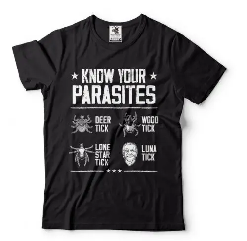 Know Your Parasites Funny Biden Shirts Trump 2024 Shirts Funny Trump Shirts