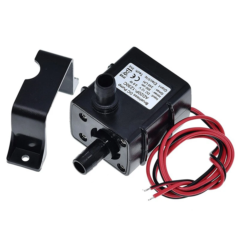 

Mini Brushless Motor DC12V Water Pump 4.8W 240L/H Waterproof Brushless Pump Water Filter Low Noise Fish Tank Pet Supplies