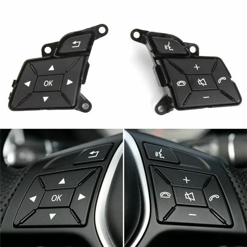 

For Benz W204 X204 W212 Steering Wheel Control Switch Button For Car 2185400162 LHD