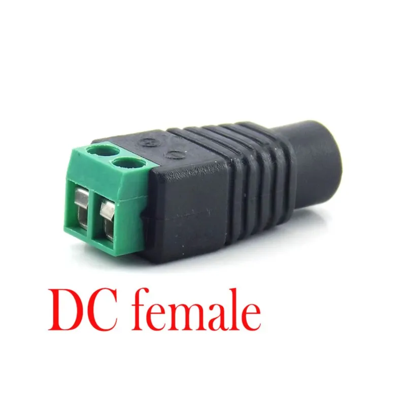 DC Power 1 Female to 2 3 4 5 6 8 Male Way Splitter Adapter Connector Plug Cable 5.5mm*2.1mm 12V For CCTV Camera LED Strip A4