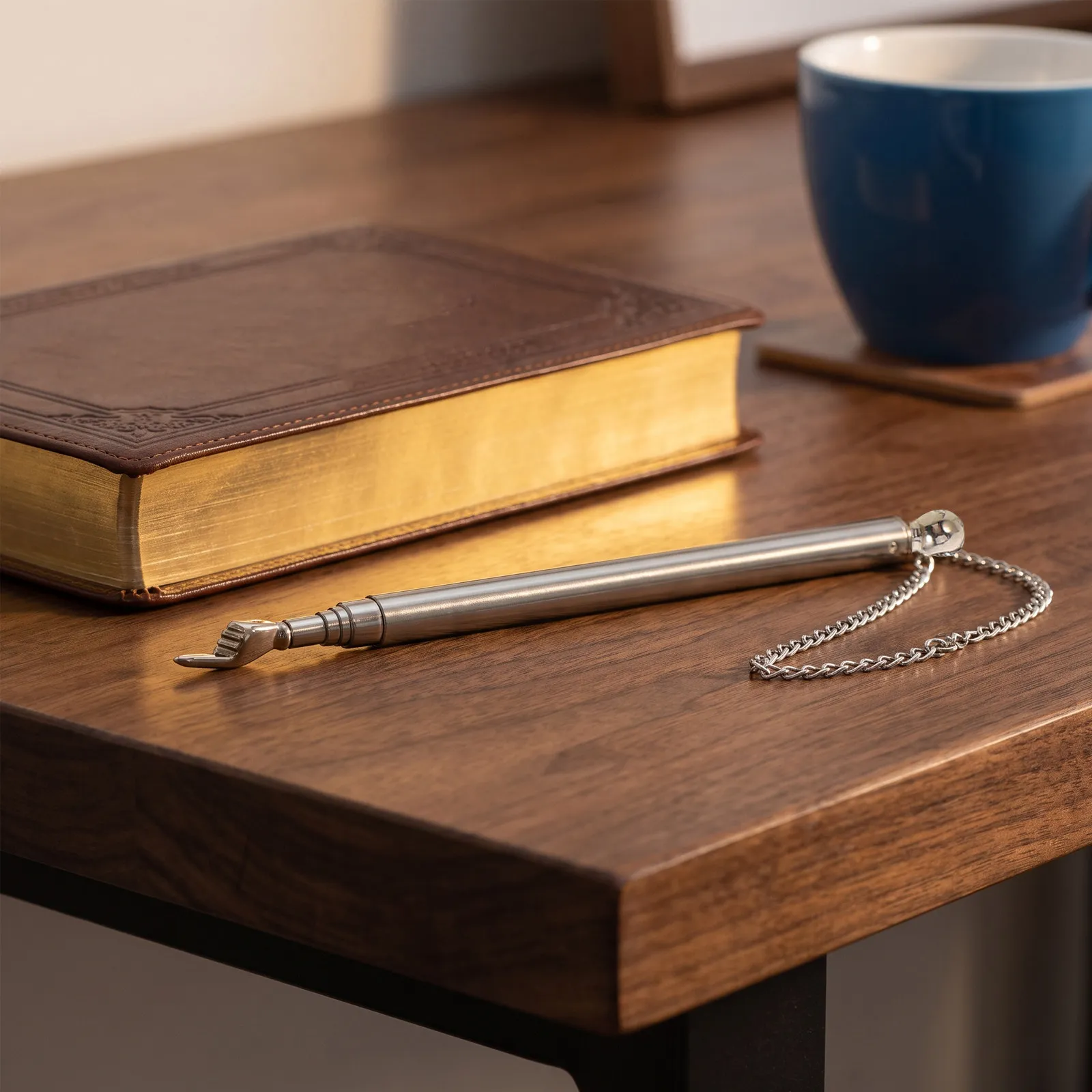 Metal Finger Torah Pointer Ergonomic Brass Bible Reading Tool for Christian Jewish Study Scripture Reading Pointer Nonreflective
