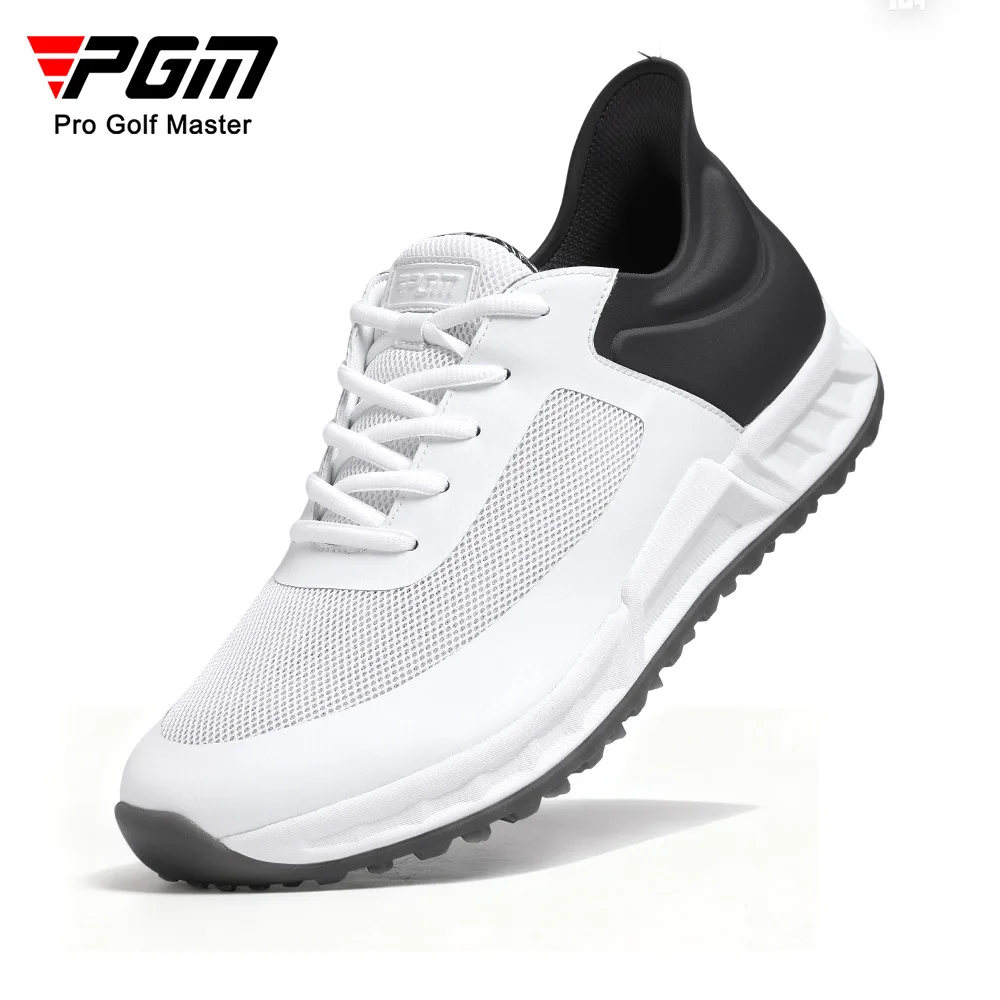 

PGM Men Golf Shoes Mesh Breathable Anti slip Cushioned Rebound Sports Shoes Sneakers XZ443