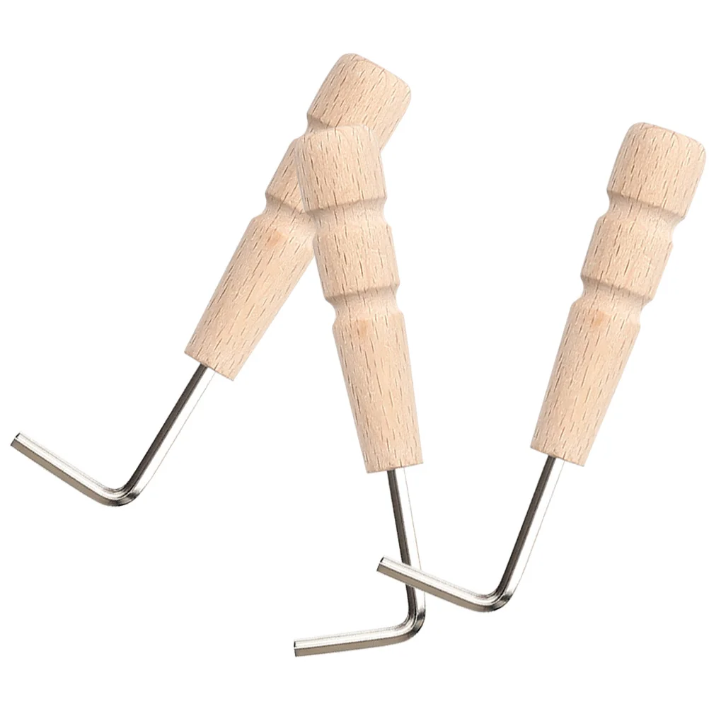 3 Pcs Guitar Wrench Bass Cylinder Tuner Guitars Truss Rod Adjustment Neck Bridge Stringed Instrument