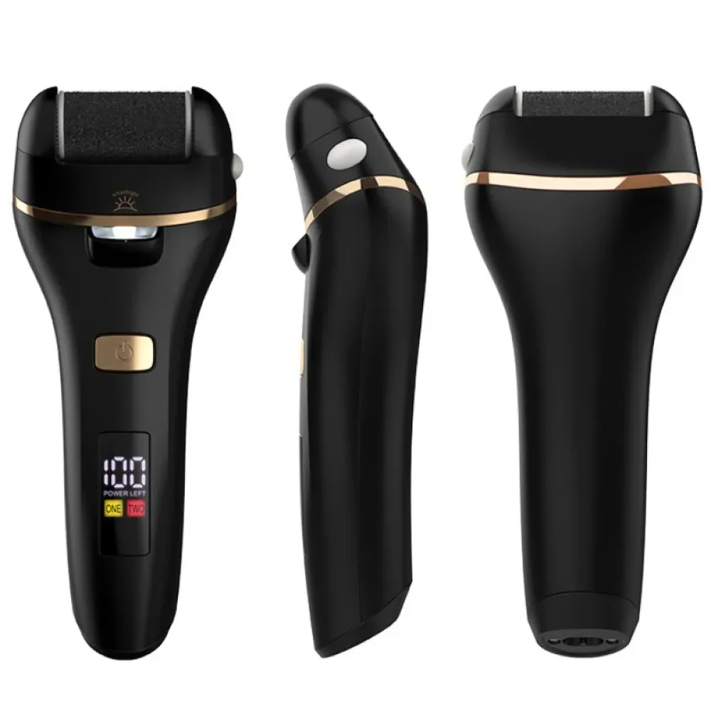 

Adjustable Speed Rechargeable Electric Foot File Grinder, USB Charging Dead Skin Callus Remover, Home Pedicure Foot Care Tool