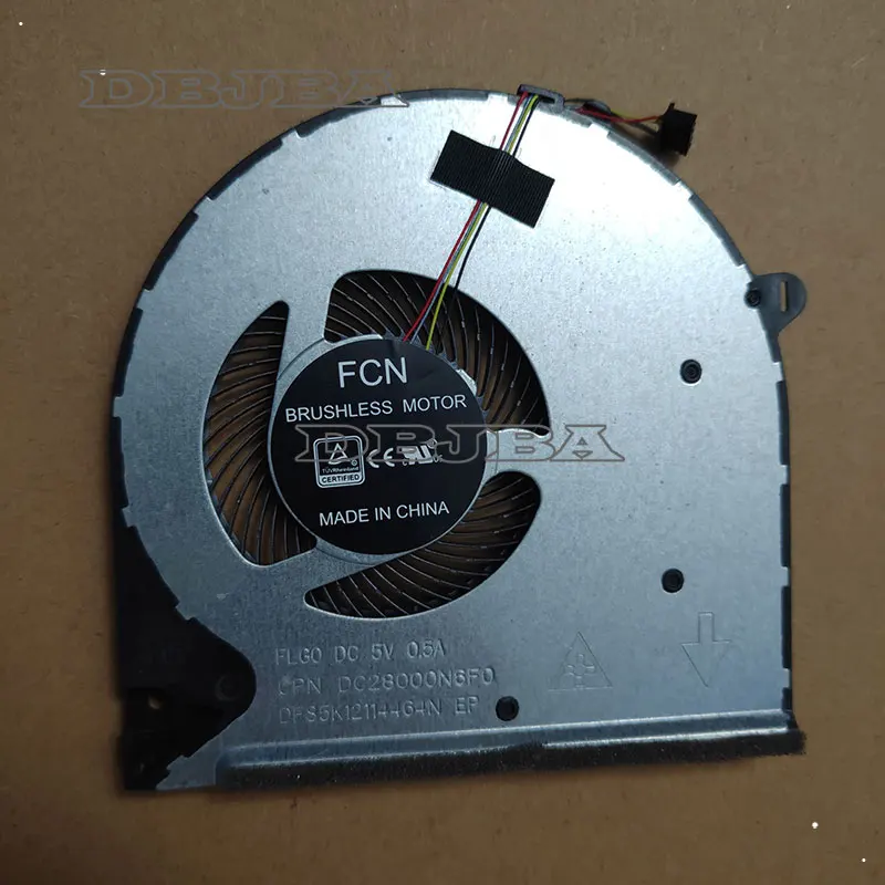 

Cpu cooling fan For HP Pavilion 15-DU 15-DW DC28000N6F0 DFS5K12114464N FLG0 Fan