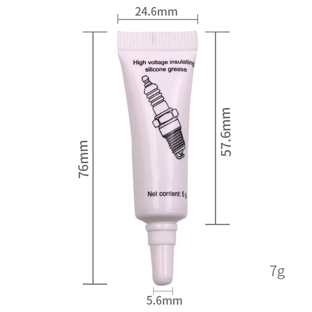 1 Buah Minyak Silikon Tegangan Tinggi Busi Mobil Isolasi Tegangan Tinggi Minyak Pengapian Kumparan Silikon untuk Plastik, Karet