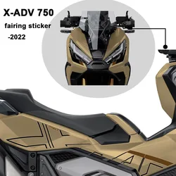 X-ADV 750 Sticker For Honda X-ADV 750 X ADV 750 2021 2022 2023 2024 fairing sticker Waterproof Anti-scratch Protection Kit