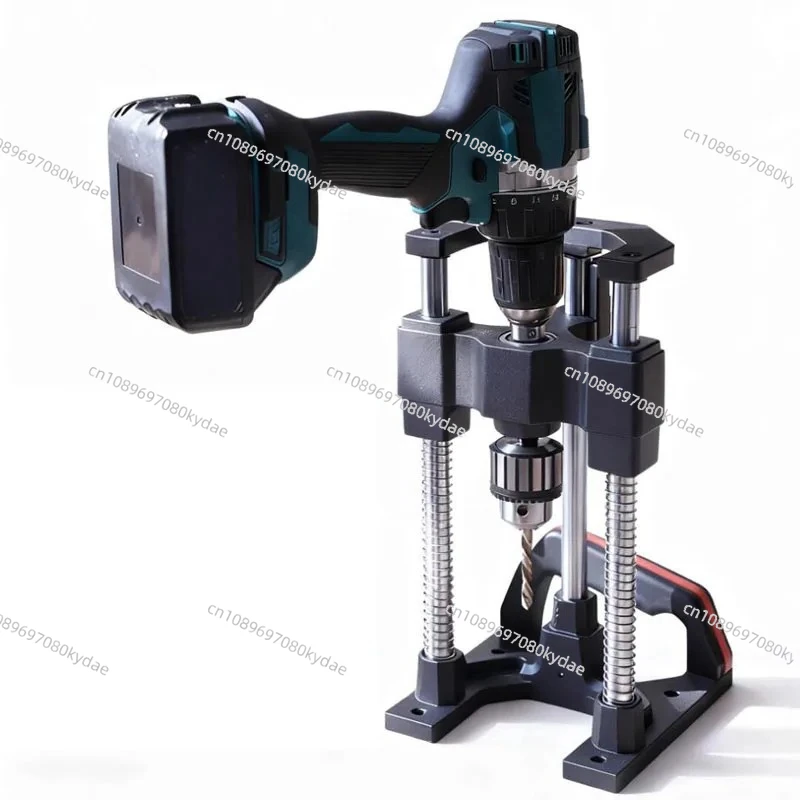 

Стойка для сверления из алюминиевого сплава для дерева и металла (диапазон 1-10 мм) - Многоугольный сверлильный шаблон со шкалой