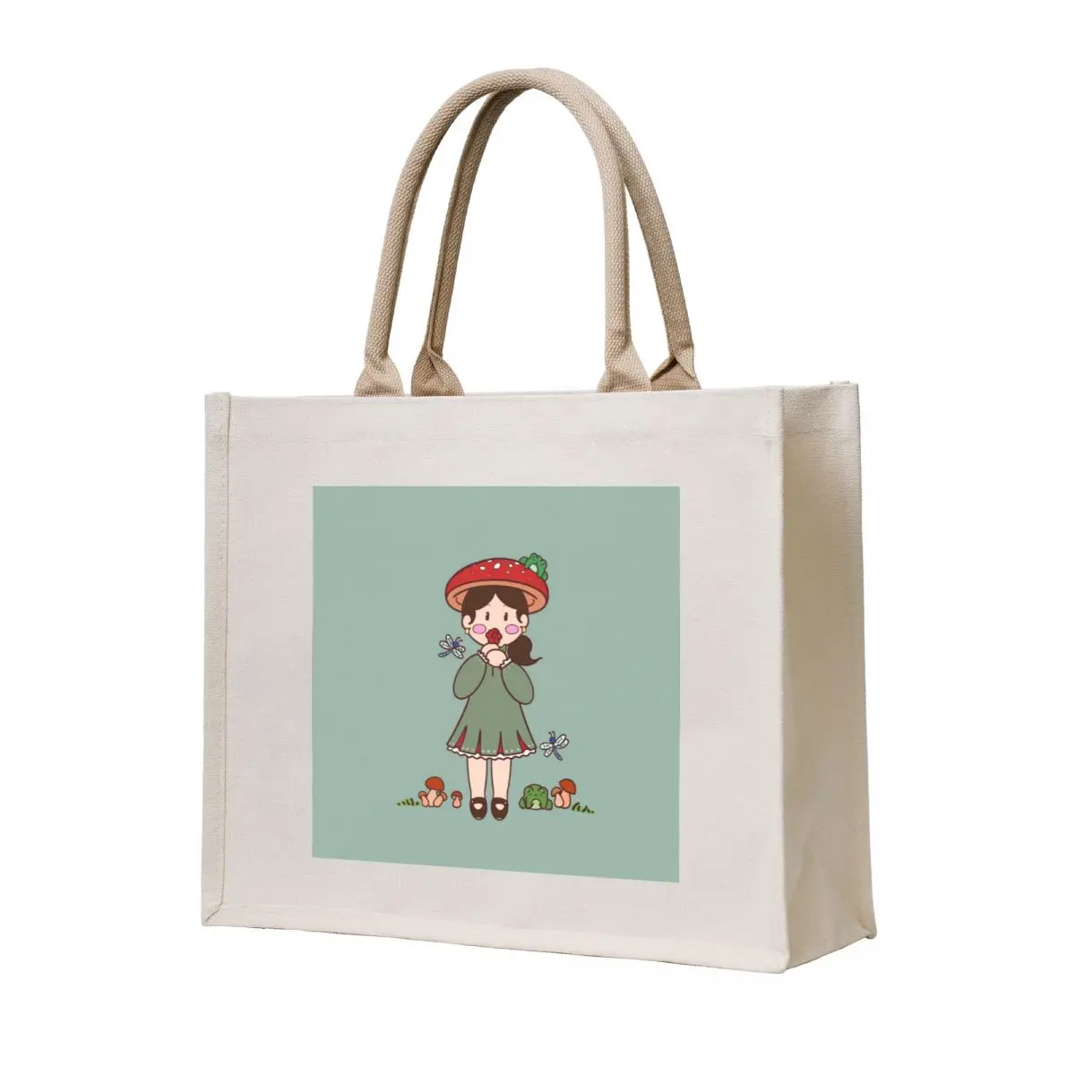 

girl of the woods Tote Bag hand bags Fabric bag tote bag women cute pouch