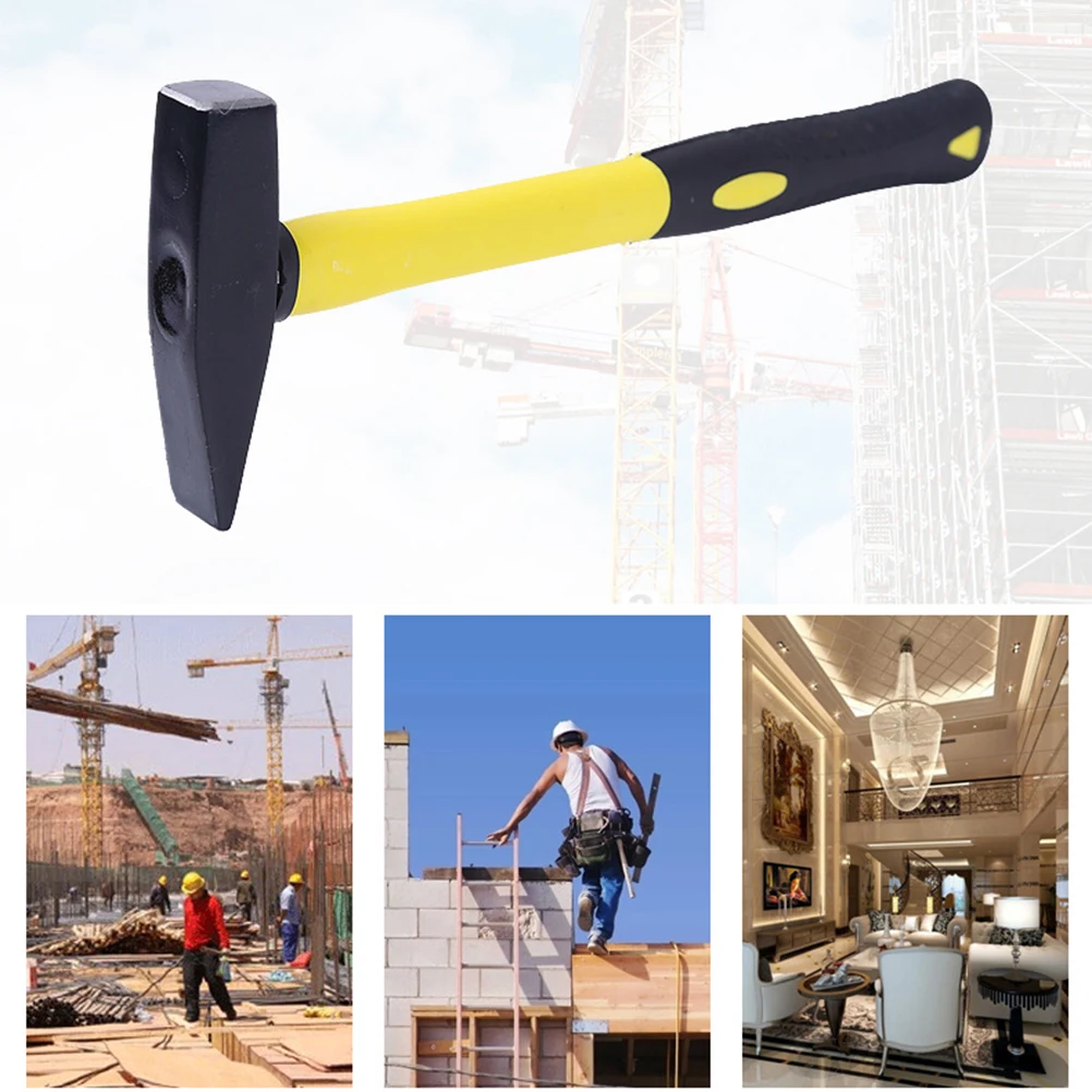 

TPR H Fitter Hammer Carbon Steel Plastic Coated Ideal Metal Fabrication Woodworking Engineer Tool Duck Hammer