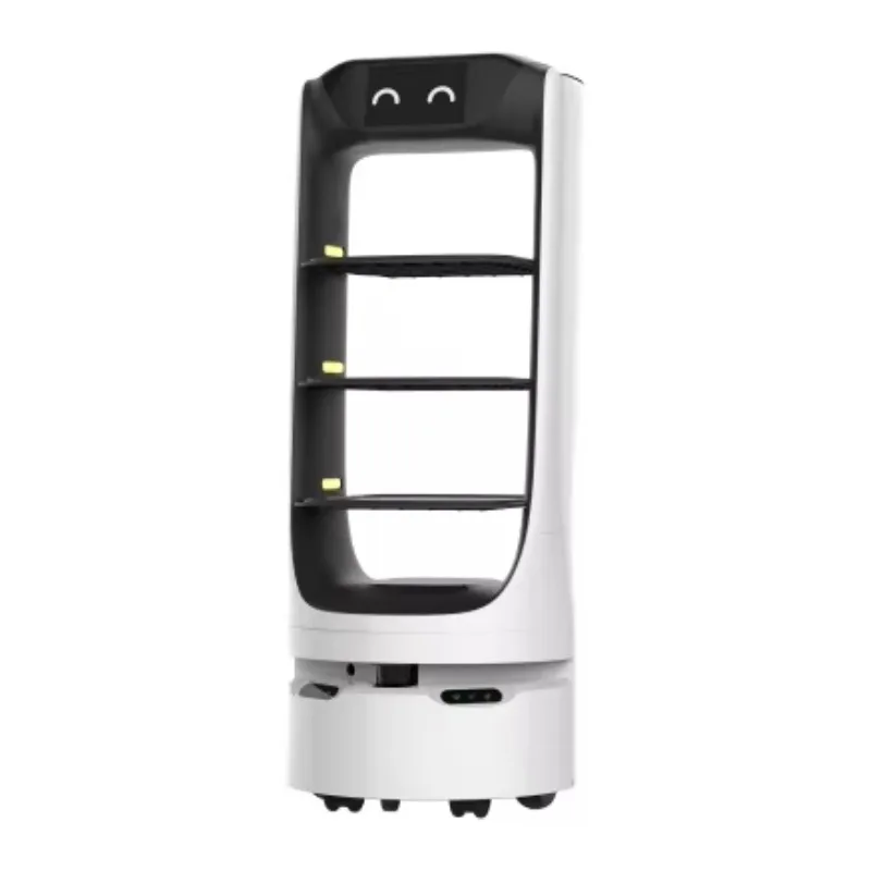 Customized Commercial Smart Waiter Robot - Food Delivery & Retail Server with Auto-Avoidance Navigation for Restaurant & Hotel