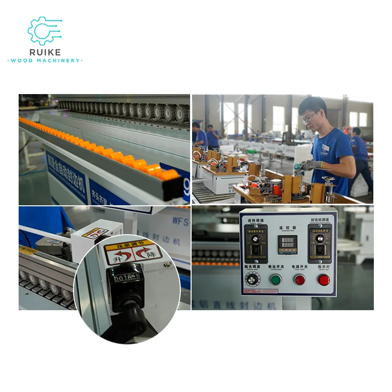 China Cnc Pvc 6 Functions Multifunction Degree Fully Automatic Edge Banding Machine 902 with Pre Milling