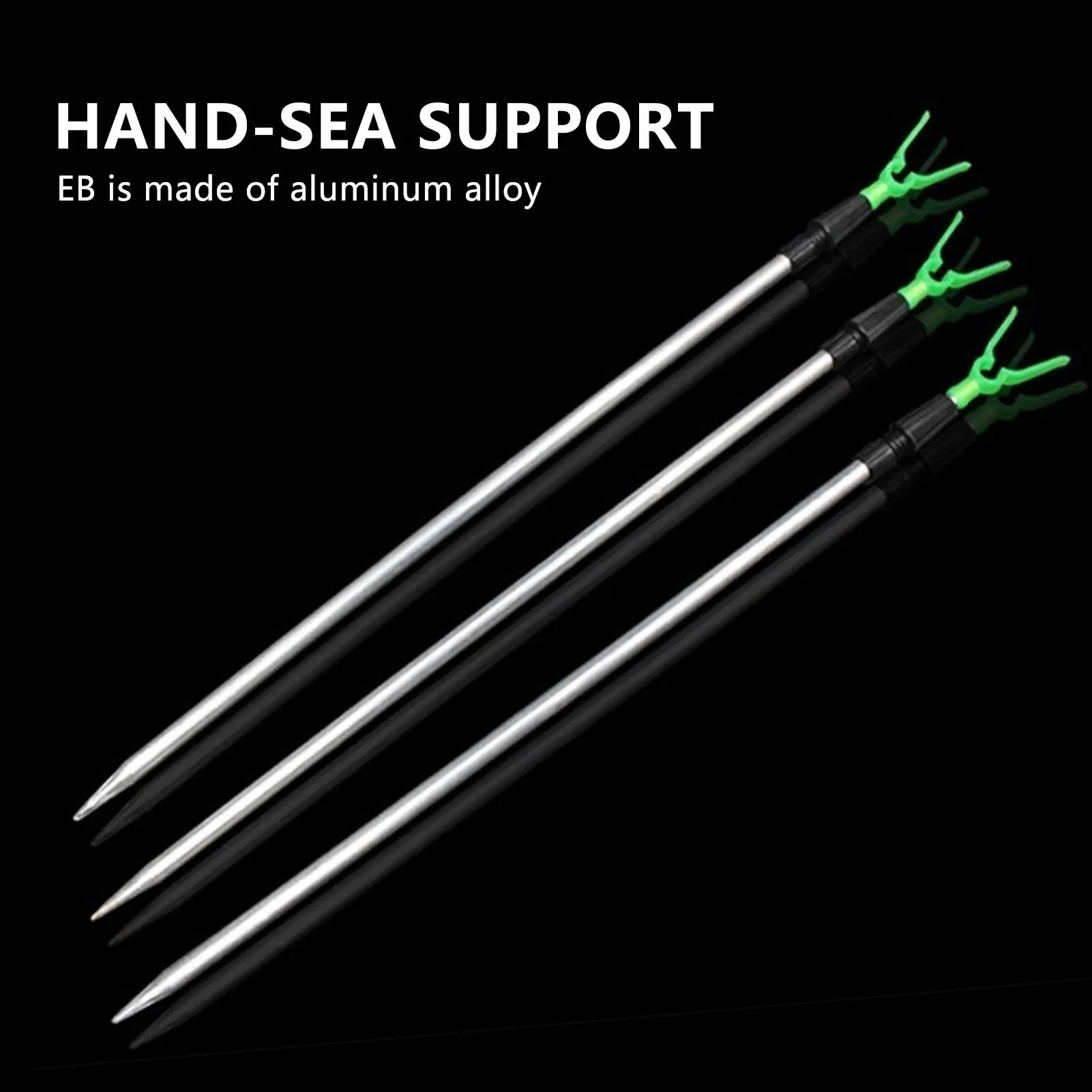 

1pcs Adjustable Metal Fishing Rod Bracket Fixed Frame Dual-purpose Universal Fishing Rod Bracket Inserted Fishing Gear Supplies