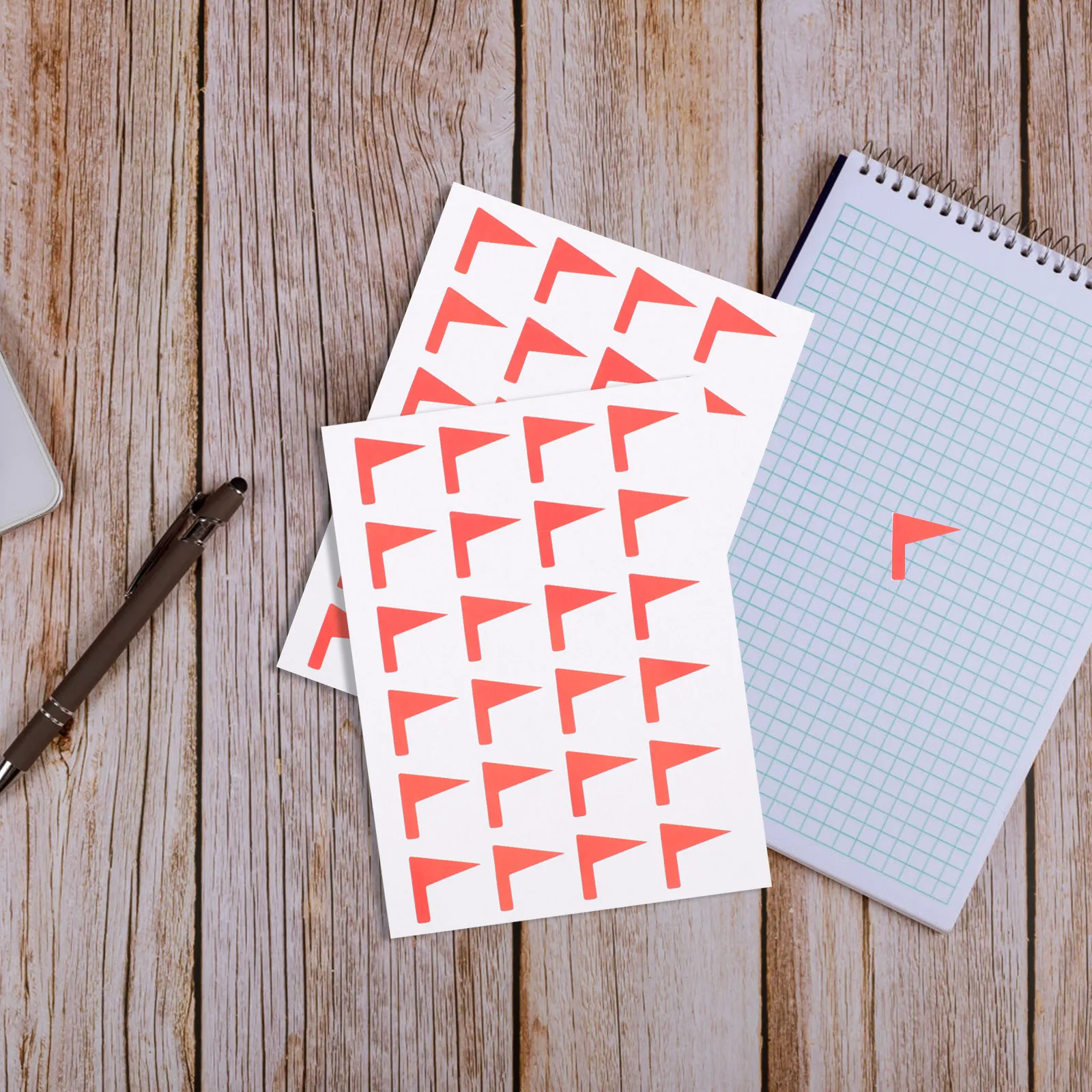 

12 Sheets Decorative Label Stickers DIY Marking Labels for Map Flag Bottle Jar Organization Reusable Adhesive Classification