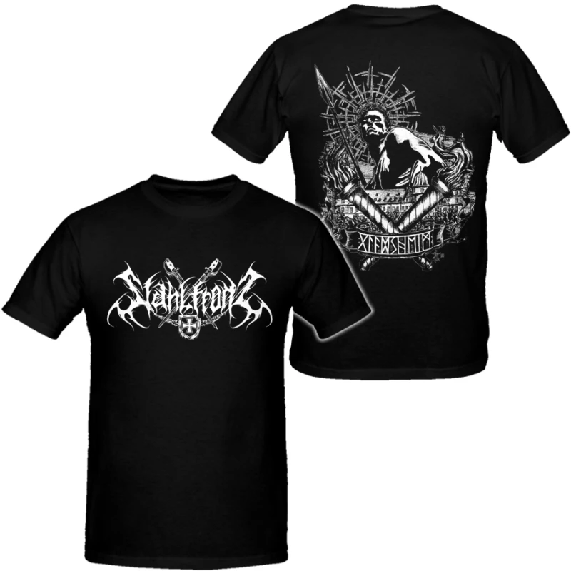 Limited Stahlfront Style Band Mens Hip Hop Heavy Metal Tshirts Cotton Shirt Unisex Summer Short Sleeve Fashion Brand Tee Vintage
