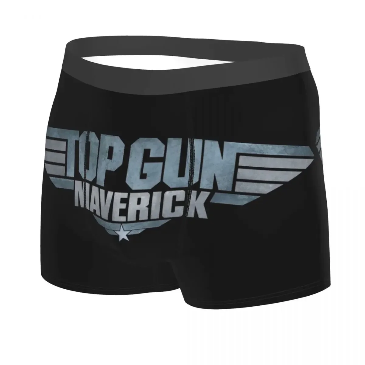 Male Cool Top Gun Maverick Underwear Boxer Briefs Breathable Shorts Panties Underpants