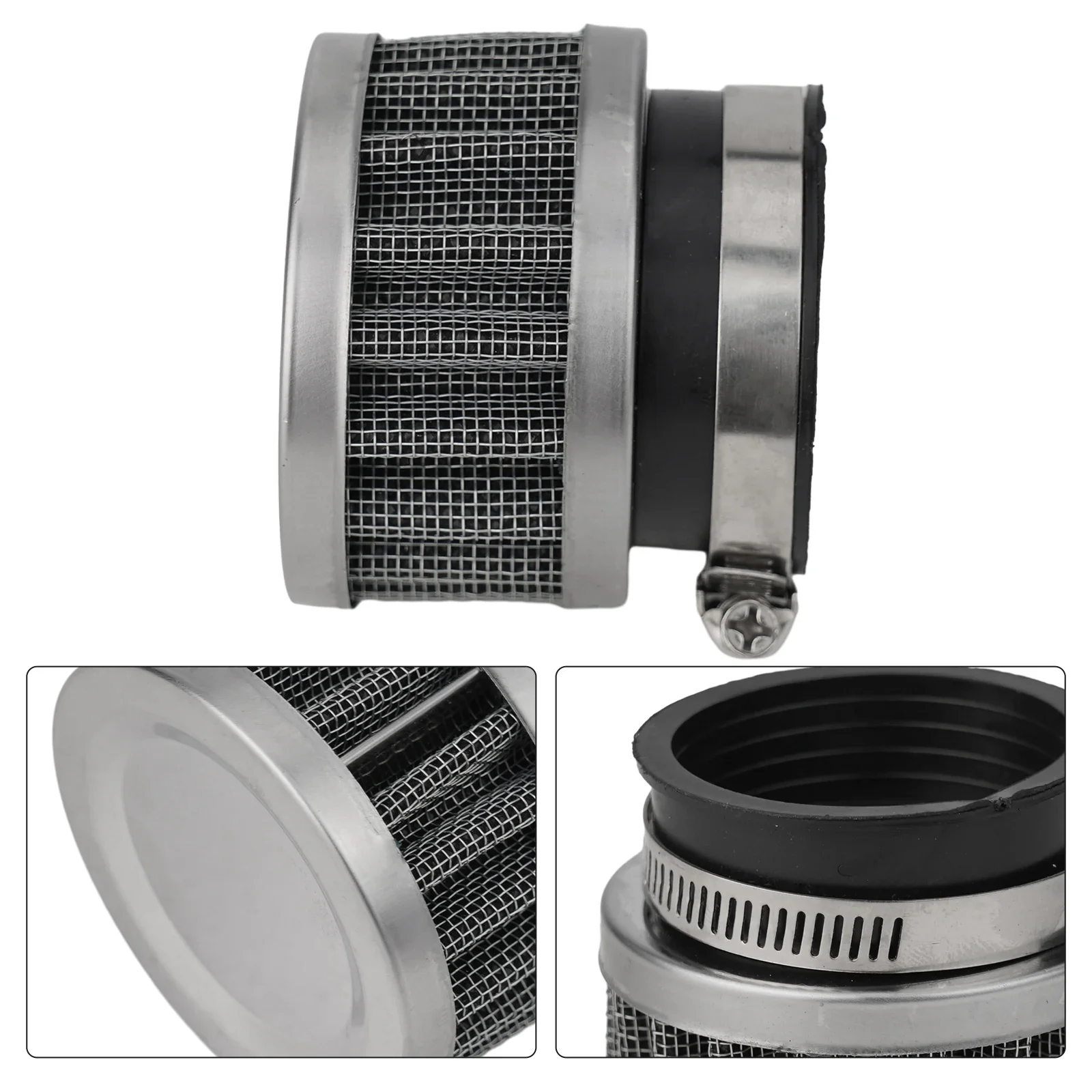 Long Lasting Engine Life Motorcycle ATV Air Cleaner Intake Filter (28mm/35mm/39mm/42mm/44mm/48mm/50mm/52mm/54mm/60mm)