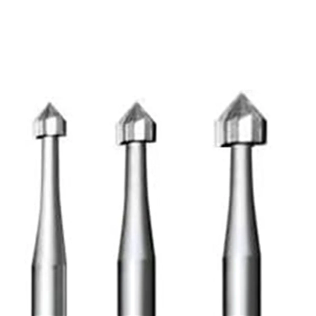 12 Pcs Cylinder-Cone Shape Carving Burr Sets, 3/32 Inch Shank Jewelry Making Stone Setting Burs for Lapidary Vogue
