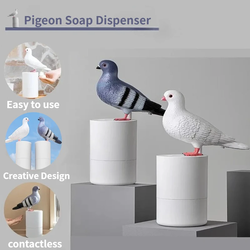 

Creative automatic induction pigeon hand sanitizer dispenser, non-contact foam hand sanitizer, suitable for kitchen and bathroom