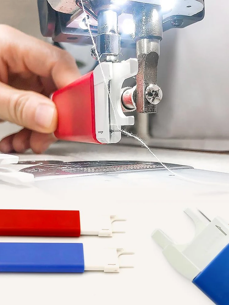 Sewing Machine Needle Threader Elderly Quick Automatic Changer Mini Needle Threader DIY Tool Universal Home sewingmachines Devic
