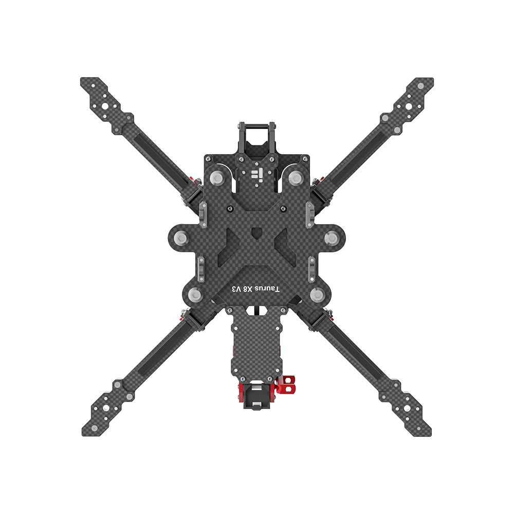 iFlight Taurus X8 V3 8inch Cinelifter FPV Frame Kit compatible with O4 Air Unit for DSLR or cinema cameras