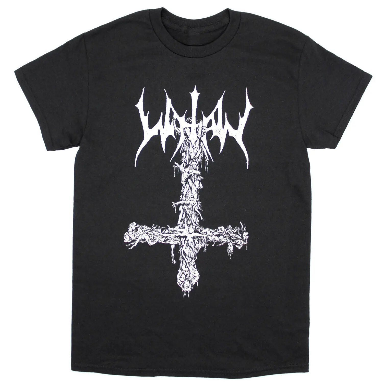 

Men's Watain Crucifix T-shirt Small Black