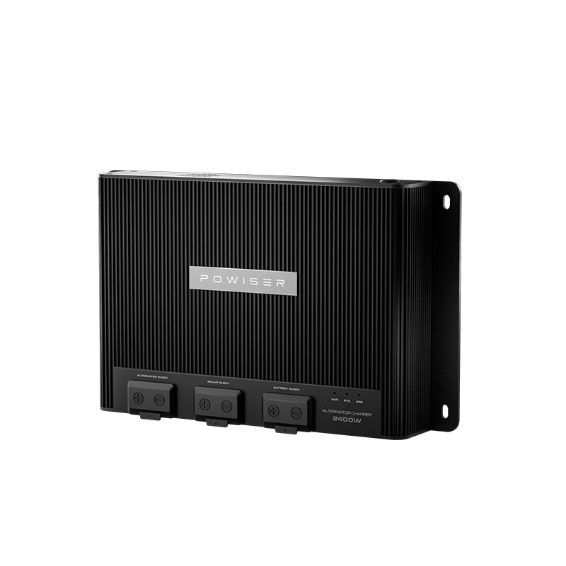 POWISER VOLIX 3 SC2400 2400W DC-DC Solar Charger For RV Yach Alternator Dual Charger