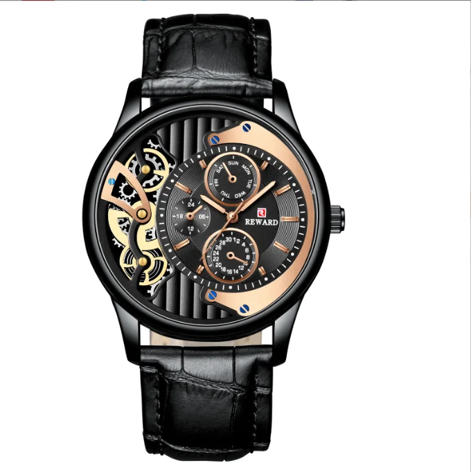Hot selling 2024 new men's quartz watches, fashionable and business waterproof men's watches