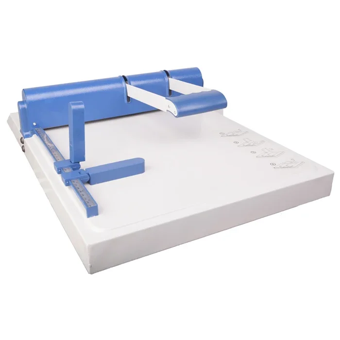 

Creasing Machine 460 mm Paper Creasing Machine 3 in1 Manual Paper Creaser and Perforator for Paper Card Book Scoring