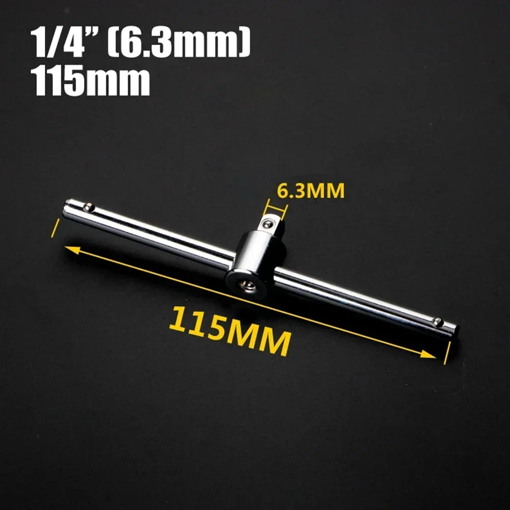 1/4”, 3/8” And 1/2” External Sockets Wrench Slide Bar Extension Sliding T Bar Sliding Rod Repair Tool For Repairing Car