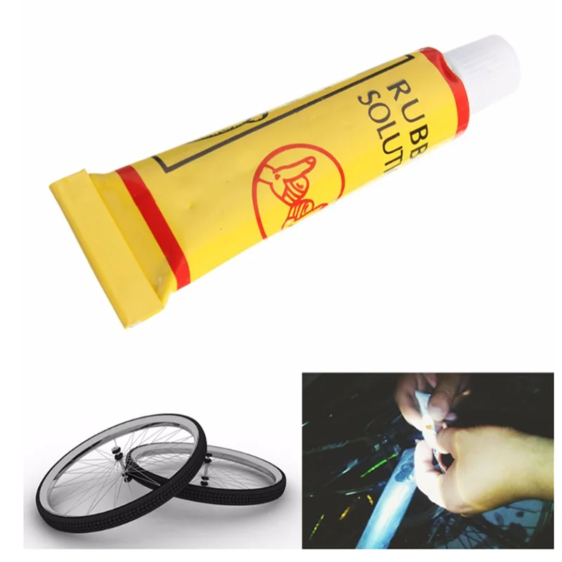 5pcCar Repairing Glue Inner Tube Puncture Repair Bike Tire Repair Glue Tube Patching Glue/Rubber Cement/Adhesive Puncture Repair