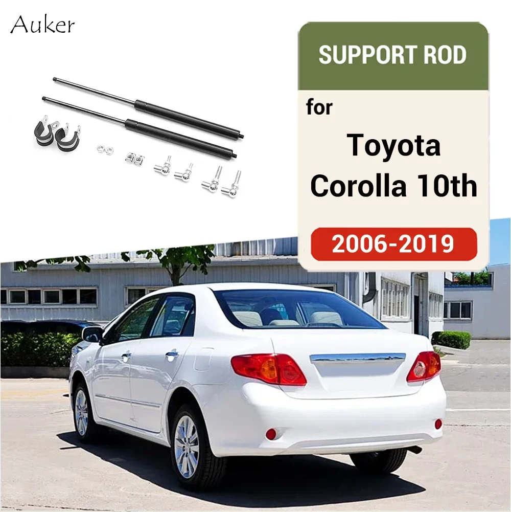 For Toyota Corolla 10th 2006-2019 Rear Door Trunks Box Supporting Hydraulic Lift Rod Strut Spring Shock Bars Bracket