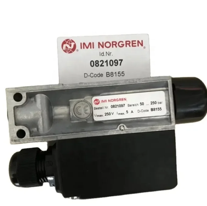 

Pressure switches 0821097 UK NORGREN Pneumatic air solenoid valve 0821097