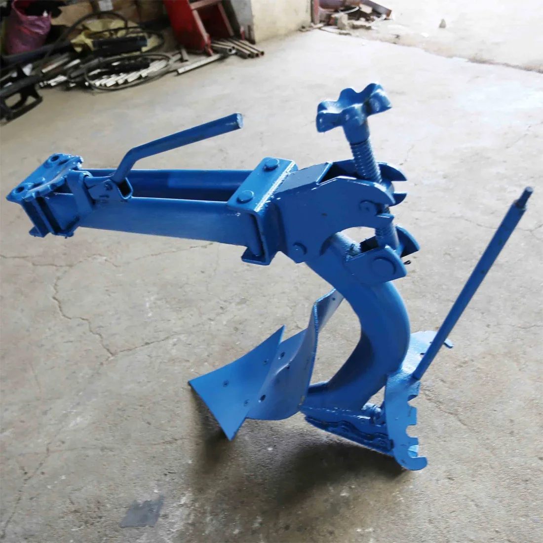 Walk-behind tractor ditching plough deep ploughing and aggravating flood and drought dual-purpose double-sided plough