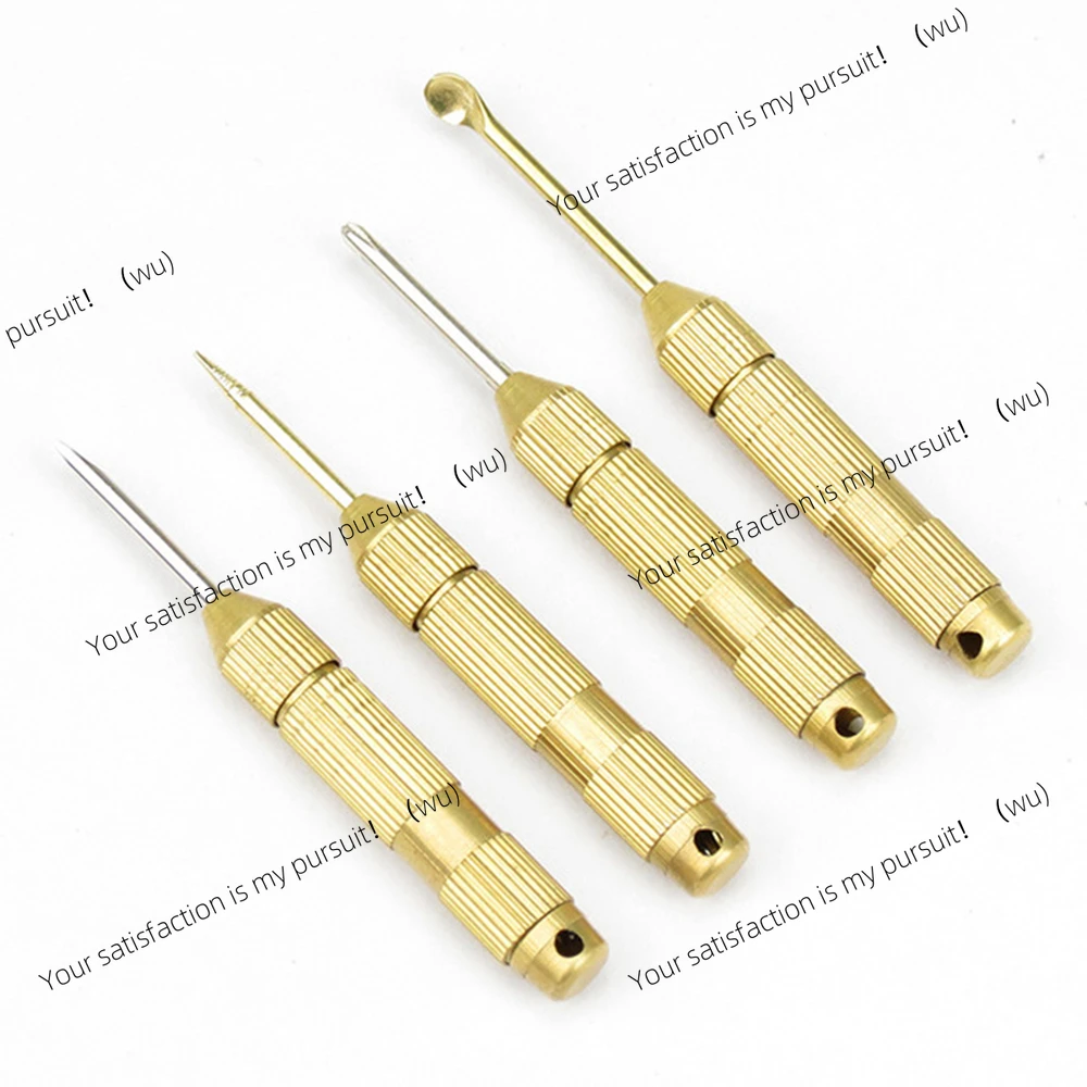 4 in 1 Mini Multifunctional Screwdriver Set, Portable Toothpick, Ear Spoon Screwdriver, Narrow Slot, Cross DIY Hand Tools