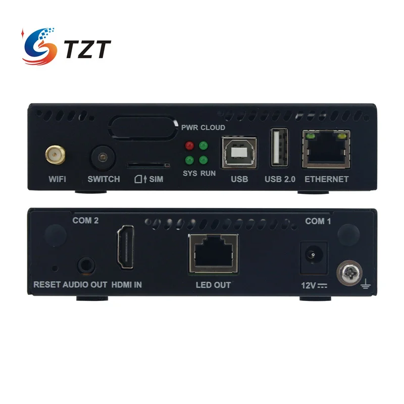 Novastar TB20 Plus Multimedia Player Box Support Synchronous and Asynchronous Switching for LED Screens without/with 4G Module