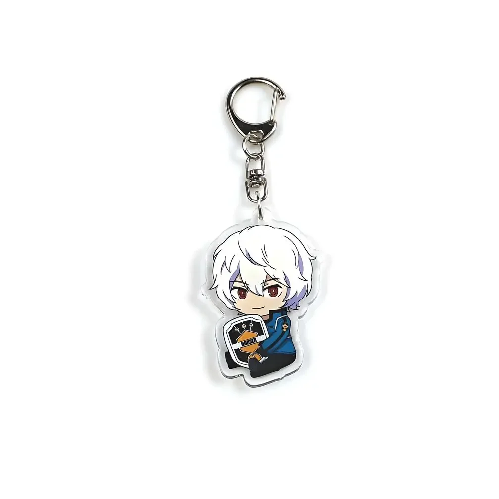 World Trigger Cartoon Anime Pendant Keychains Holder Car Key Chain Key Ring Mobile Phone Bag Hanging Jewelry Gifts