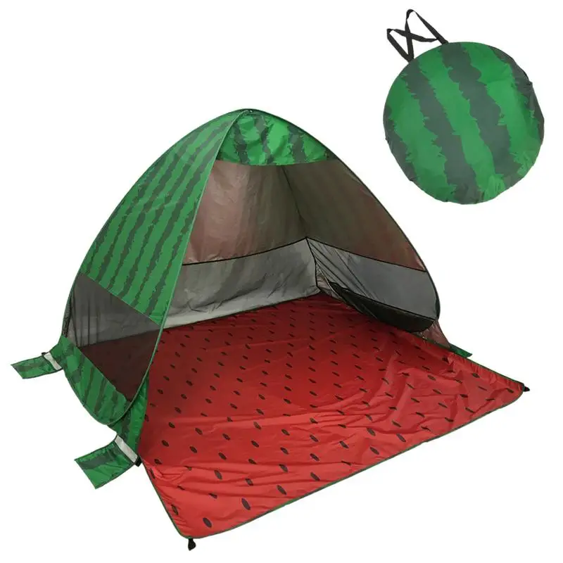 

Family Camping Tent Automatic Setup Instant Camping Beach Tent Waterproof Quick-Opening Tent For Camping Picnics BBQ Parties