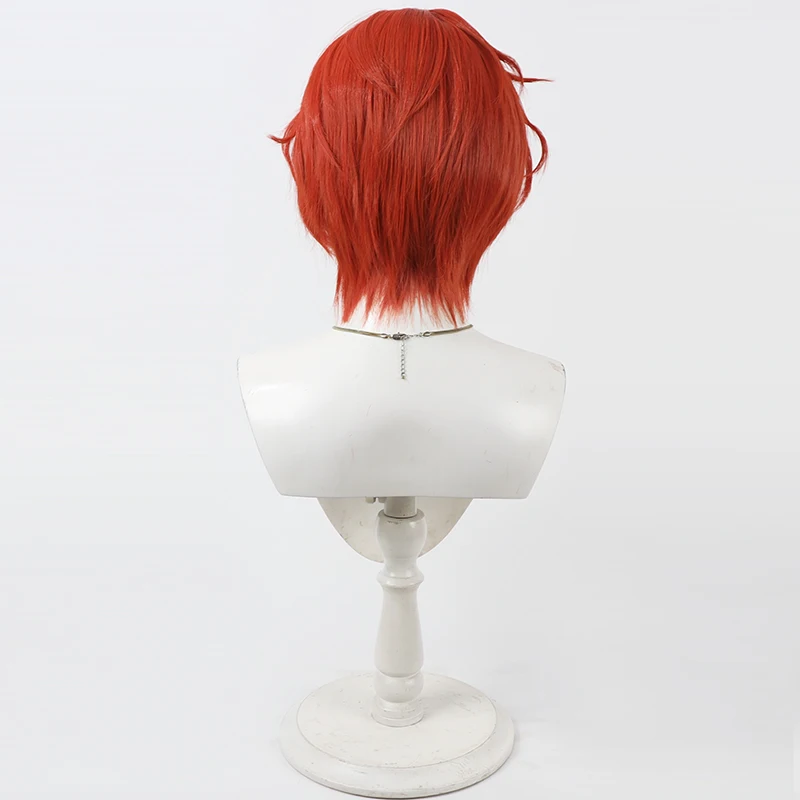 แบล็คสตาร์ เมนู คอสคอสเพลย์วิกผมฮาโลวีนปาร์ตี้คาร์นิวัลอุปกรณ์ประกอบฉากผมสังเคราะห์เส้นใยทนความร้อน + หมวกวิกผม