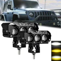 3 Inch Led Projector Motorcycle Led Bar Led Headlight 12V 24V Lens Lighthouse for Off Road 4X4 ATV Truck SUV UTV Accesspries