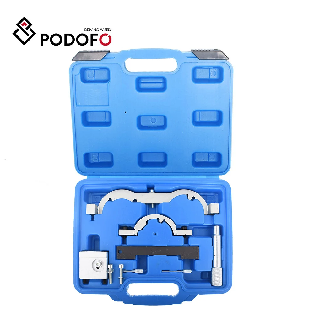 Podofo Turo Engine Timing Tool Set For Opel Vauxhall Chevrolet Astra-J Corsa-D 1.0 1.2 1.4 Camshaft Holding Locking Tool Kit